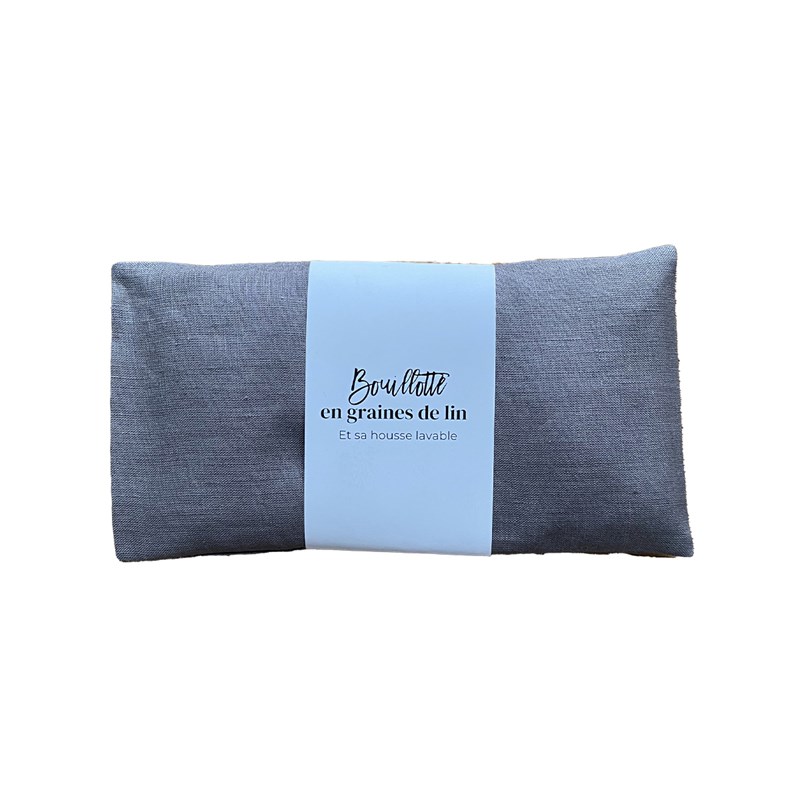 A demain - Bouillotte en graines de lin 10x20cm