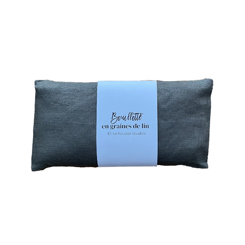 A demain - Bouillotte en graines de lin 10x20cm