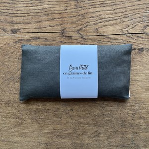 Bouillotte en graines de lin 10x20cm