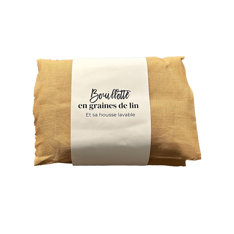 A demain - Bouillotte en graines de lin 20x40cm