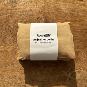 Bouillotte en graines de lin 20x40cm