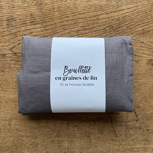 Bouillotte en graines de lin 20x40cm