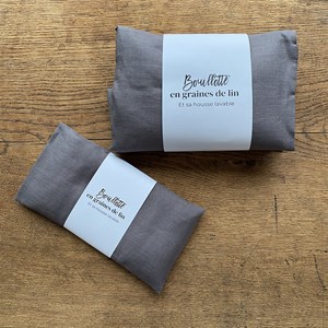 Bouillotte en graines de lin 20x40cm