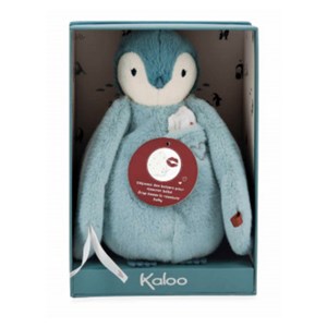 Peluche a bisous manchot - vert