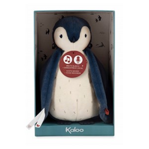 Peluche enregistreur bruits blanc - bleu