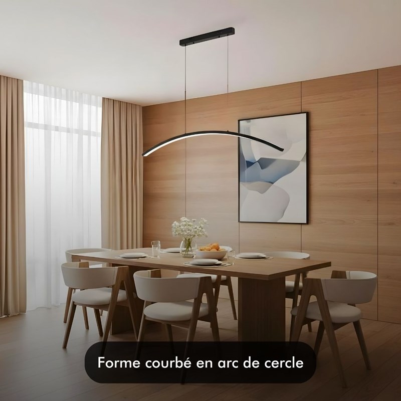 Inoleds - Suspension  led - inoleds - keula noir - dimmable