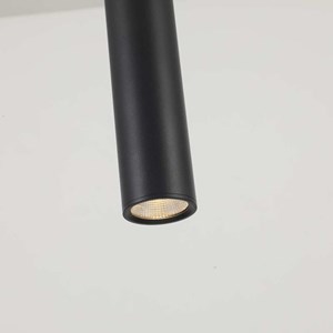 Lampe suspendue fakla dimmable noire