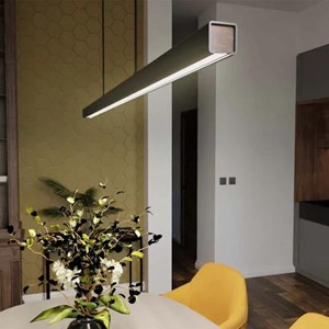 Suspension jade - blanc