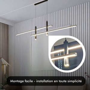 Suspension led jetta noir