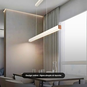 Suspension jade led - blanc