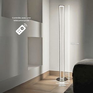 Lampadaire silta led - blanc