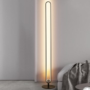 Lampadaire long scoop led