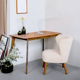 Lampe de table skiva blanc