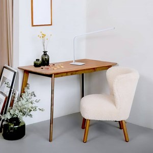 Lampe de table skiva blanc