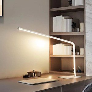 Lampe de table skiva blanc