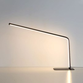 Lampe de table skiva noir