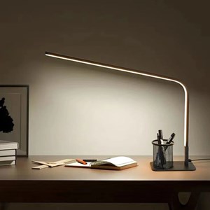Lampe de table skiva noir