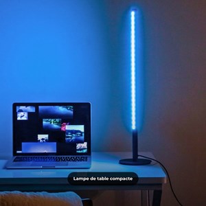 Lampe de table saber led - rgb