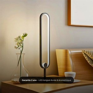 Lampadaire scoop led - aluminium