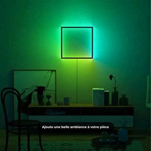 Applique murale cube led -rgb