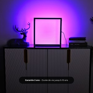 Applique murale cube led -rgb