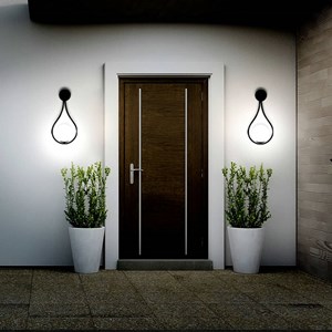 Lampe murale klok
