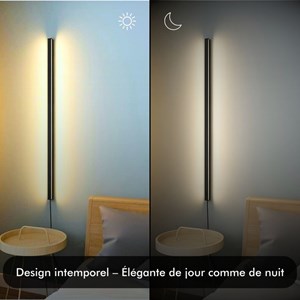 Applique murale  led - inoleds - anky - noir