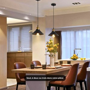 Suspension industrielle led