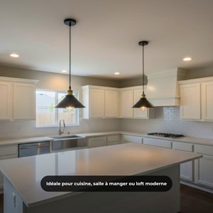 Suspension industrielle led