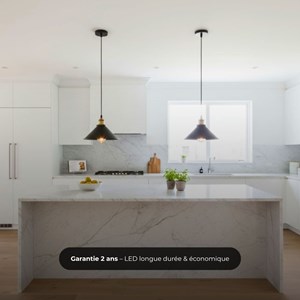 Suspension industrielle led