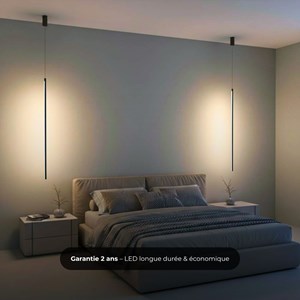 Suspension needle led - noir