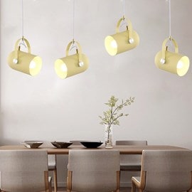 Lampe suspendue nordique - jaune