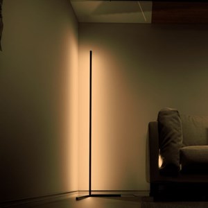 Lampadaire led minimaliste blanc