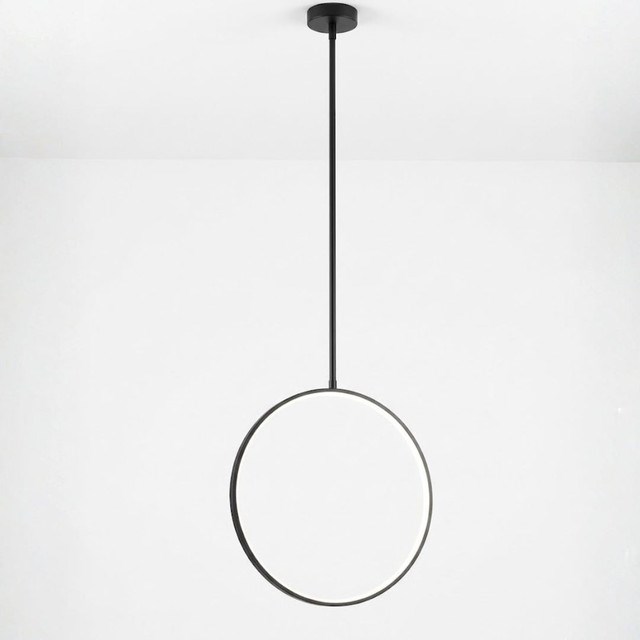 Plafonnier led - inoleds - cercle noir