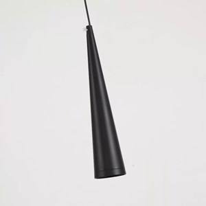 Suspension d’interieur dimmable mavea noire led noire