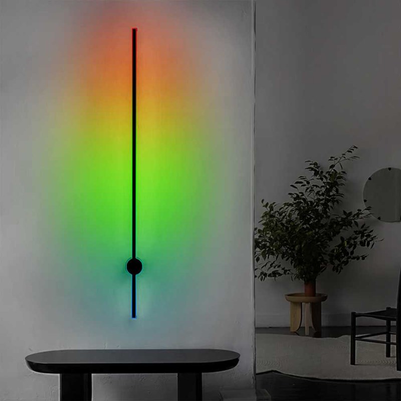 Applique murale minimalist laser rgb