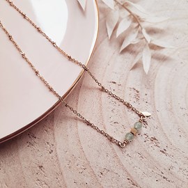 Collier de protection comète aventurine