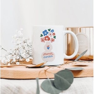 Mug céramique 350ml - maman d'amour