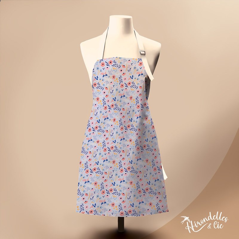 Maison Royal Garden - Tablier coton bio liberty romance