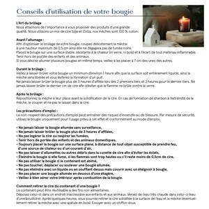 Bougie envolée dans le verger