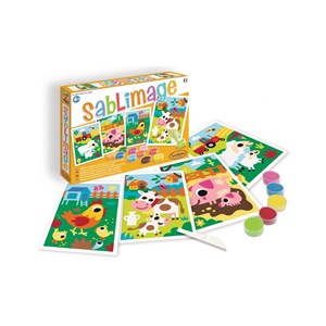 Sablimage : animaux de la ferme