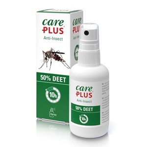 Répulsif anti-insectes care plus 50% de
