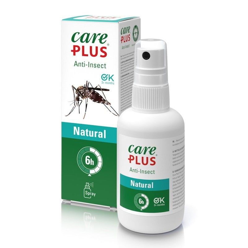 Répulsif anti-insectes care plus natural 60 ml