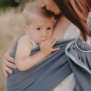 Sling sergé brisé-anthracite