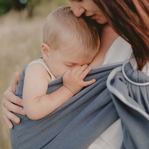 Sling sergé brisé-anthracite