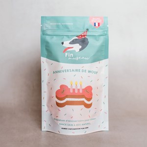 Friandise d'anniversaire pour chien