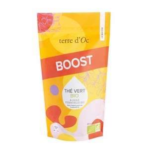 Boost - thé vert & huile essentielle bio