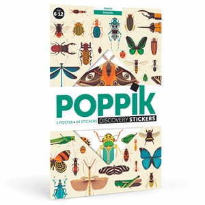 Poster géant 44 stickers insectes