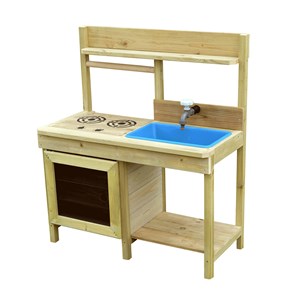 Cuisine de jardin en bois pour enfant