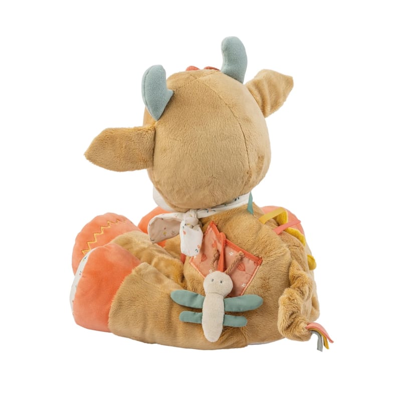 Peluche d'activité vache mila 45 cm (Nattou) - Image 2